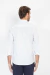 Camisa ml elástica slim tricoline com elastano branco - loja online
