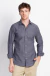 Camisa fio flame manga longa chumbo