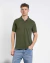 Polo prime piquet pima verde militar
