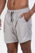Shorts praia veraneio premium cinza na internet