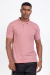 Camisa polo piquet confort básica rosa - Vitta