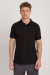 Polo icon piquet egípcio preto - comprar online