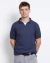 Camisa polo italiana tricot classic azul marinho - Vitta