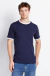 Camiseta contrast fit azul marinho - loja online