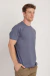 Camiseta icon em algodão egípcio azul jeans - loja online