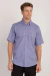 Camisa mc oxfordine regular azul - Vitta
