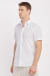 Camisa fio flame manga curta branco - Vitta