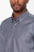 Camisa mc oxfordine regular chumbo - comprar online
