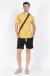 Camiseta básica em algodão amarelo - Vitta