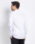 Camisa cetim algodão com elastano manga longa branco - loja online