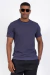Camiseta tricot brisa azul marinho