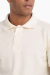 Camisa polo piquet confort básica off white na internet