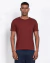 Camiseta tricot tech bordô