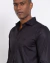 Camisa classic slim manga longa preto - comprar online