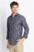Camisa fio flame manga longa chumbo - comprar online