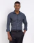 Camisa oxfordine slim manga longa verde musgo