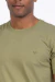Camiseta básica em algodão verde - Vitta