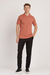 Polo texturizada terracota - Vitta