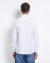 Camisa oxfordine slim manga longa branco - loja online