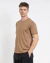 Camiseta prime pima marrom avelâ - Vitta