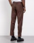 Calça de alfaiataria techflex marrom - Vitta