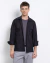 Camisa overshirt em sarja preto - comprar online