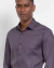 Camisa listrada classic slim chumbo - comprar online
