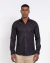 Camisa classic slim manga longa preto - loja online