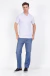 Polo icon piquet egípcio branco - loja online