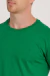 Camiseta básica em algodão verde bandeira - comprar online