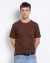 Camiseta tricot marrom - Vitta
