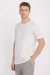 Camiseta confort premium off white - Vitta