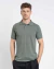 Camisa polo piquet confort básica verde folha