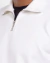 Suéter quarter zip tricot off white - comprar online