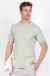 Camiseta icon em algodão egípcio verde claro - loja online