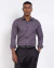 Camisa listrada classic slim chumbo