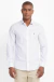 Camisa classic touch maquinetada slim branco - Vitta