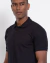 Polo tricot waffle preto - comprar online