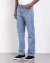 Calça jeans reta azul claro - comprar online