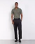 Camisa polo italiana tricot classic verde - loja online