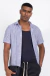 Camisa fio flame manga curta azul marinho - loja online