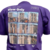 Remera brooklyn violeta doble estampado en internet