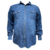 Camisa de jean rígido azul T 46 al 52