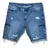 Bermuda jean mom rígida 50 y 52 - comprar online
