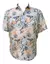 Camisa violeta claro flor coral