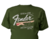 Remera fender verde militar - comprar online