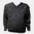 Sweater lana rombos negro (T. 12 y 14)