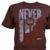 Remera never marrón - comprar online