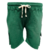 Bermudas cargo algodón verde