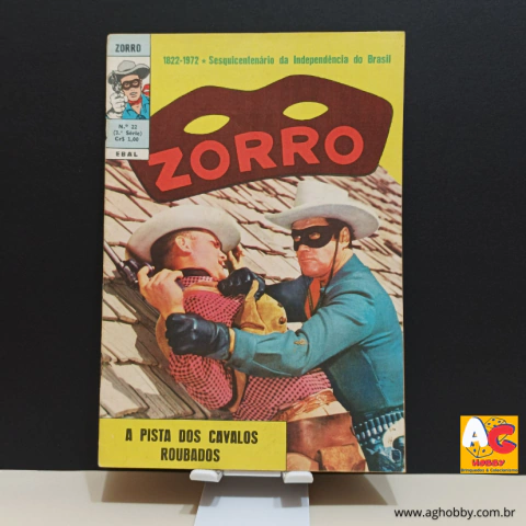Zorro N° 22 - 3ª Série / EBAL (1972)